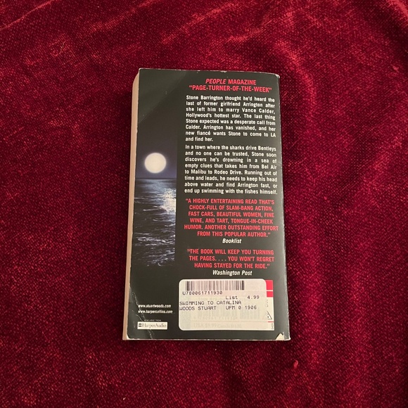Stuart Woods – Swimming to Catalina (Stone Barrington, Paperback, 1998) - Picture 2 of 5